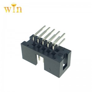 2x5P 2.54mm Ổ cắm tiêu đề hộpngón tay phải