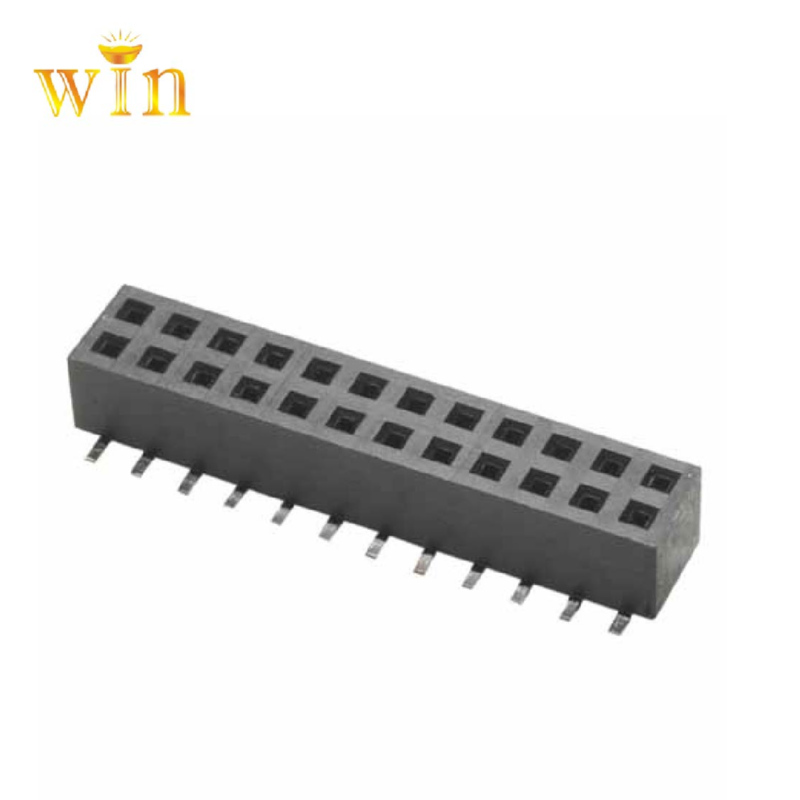 2.0mm 2x12P SMT Mô hình dọc Nữ Header Pin Header Ổ cắm