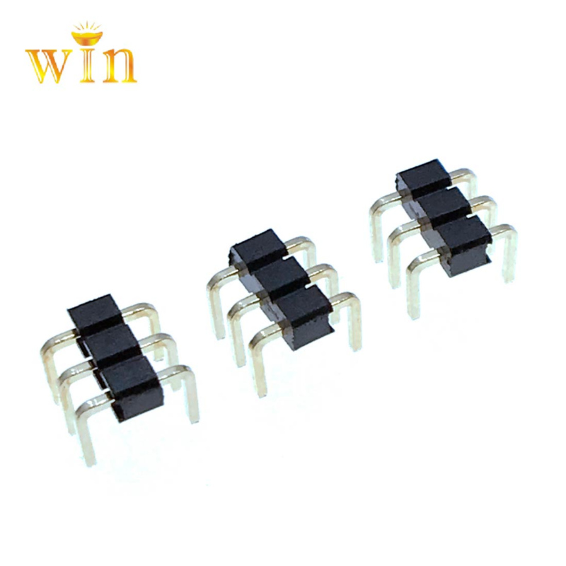 Đầunối tiêu đề pin đơn 2,54mm U Shape 3P