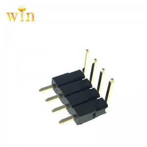 2,54mm 2P ​​~ 40P 90 ° Phải góc hai Nhựa Thêm đầunối tiêu đề PIN