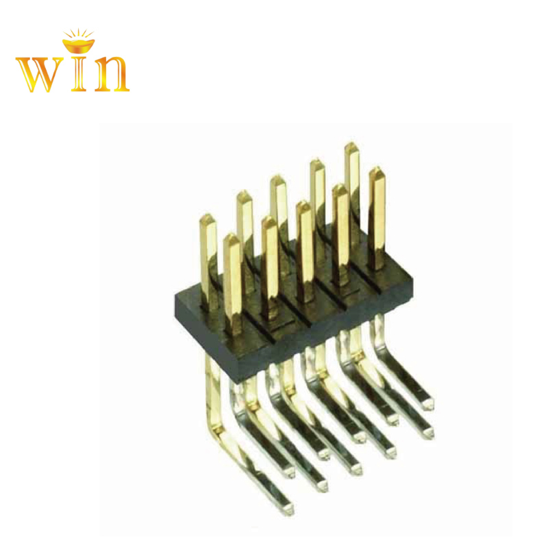 Đầunối tiêu đề pin góc góc phải 2x5P