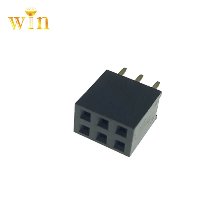 Đầunối ổ cắm 2,54mm 2x3P